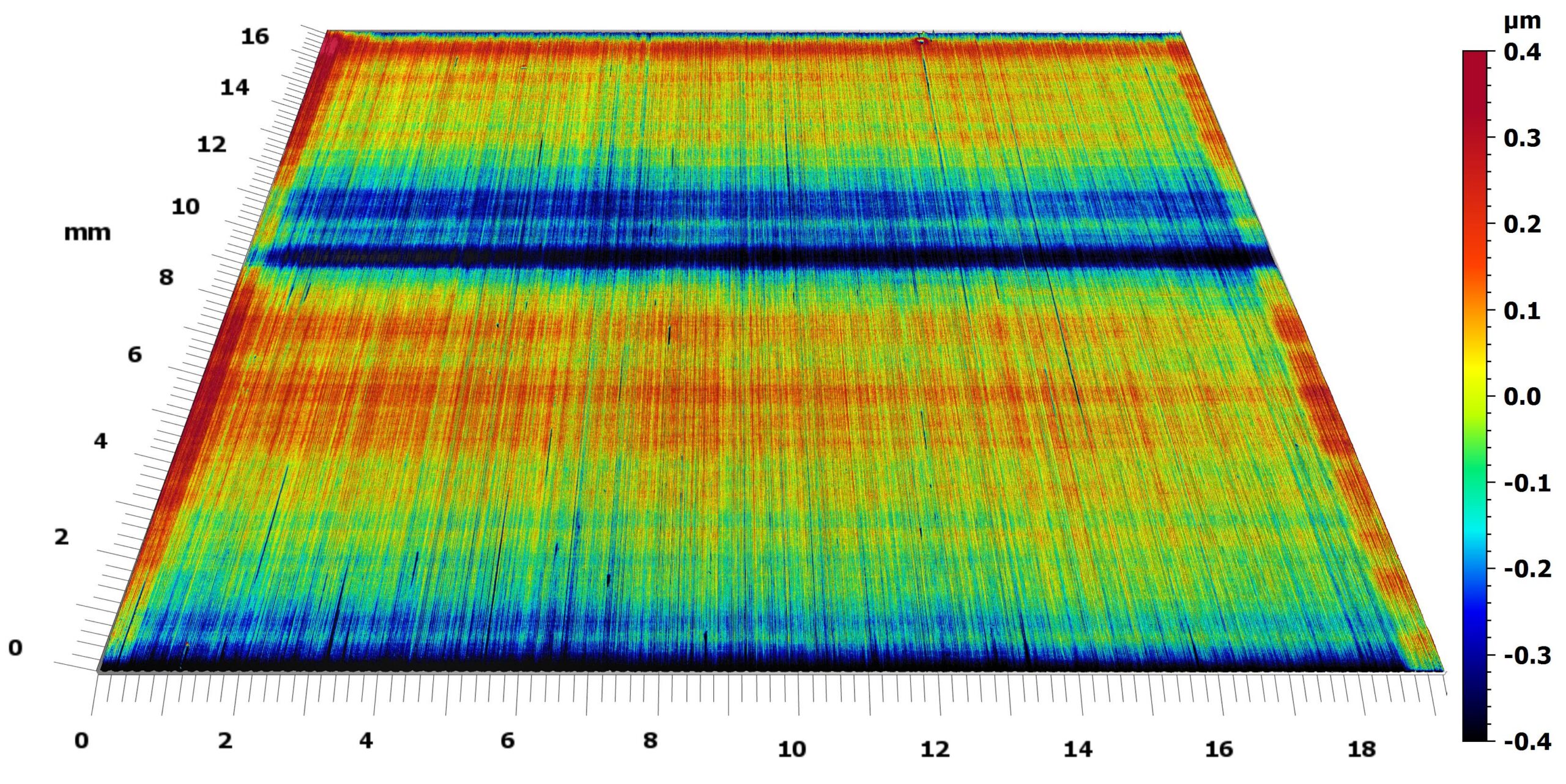 Stainless Steel Master, TracOptic ProjektHigh-resolution 3D measurement makes it possible to detect and evaluate not only roughness but also wave structures, raised edges and local defects. With its 10x lens, the smartWLI nimbus8 already offers the 0.5 μm measuring point spacing required by ISO 21920 for ISO-compliant roughness measurements. If small structures need to be measured at even higher resolution, it is possible to switch to lenses with higher magnification: