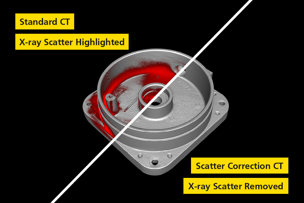 (3D rendering of an AM rotor casing)